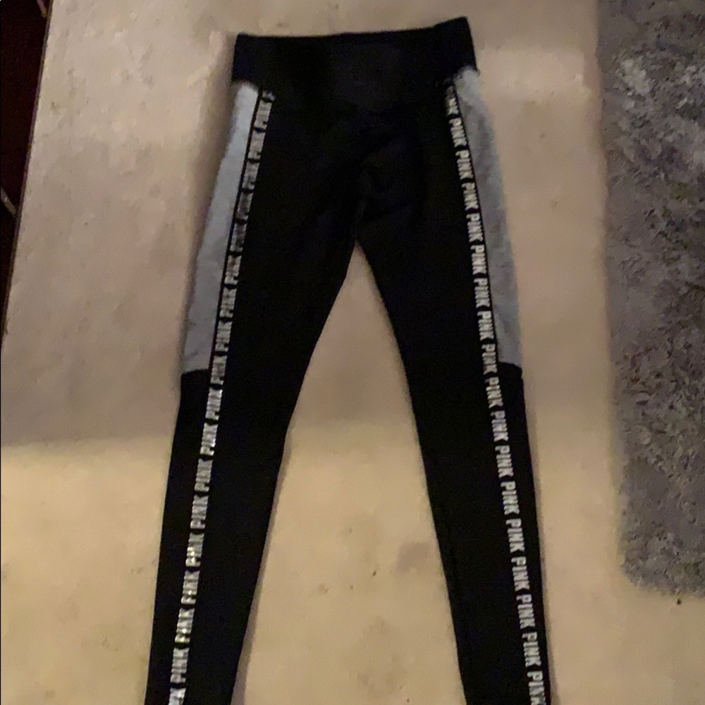 Pink yoga pants